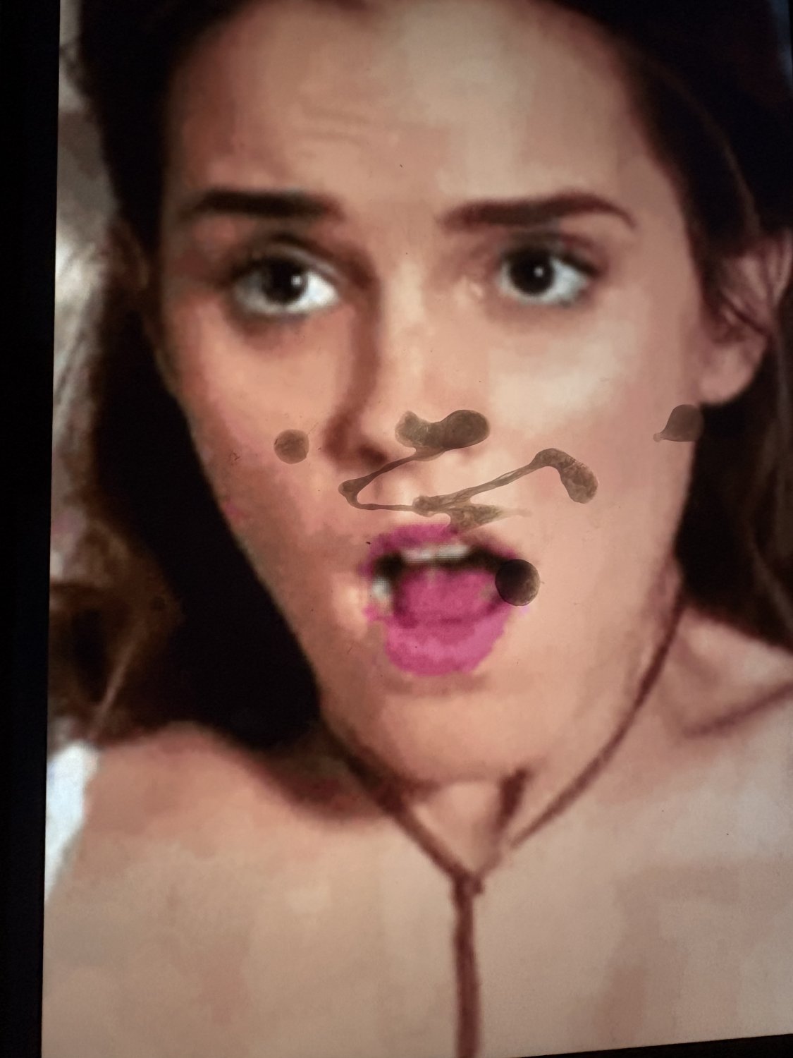 5HzNvRAZ Beautiful cum tribute for Emma Watson, look at her face she definetley wanted it! 01.jpg